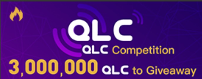 QLC Competition – 3,000,000 QLC to Giveaway!  2018/03/29 0:00 AM-2018/04/05 0:00 AM (UTC)